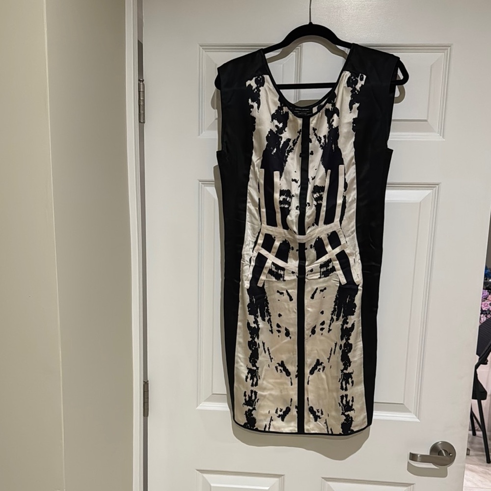 Narciso Rodriguez Black and White Women's Dress